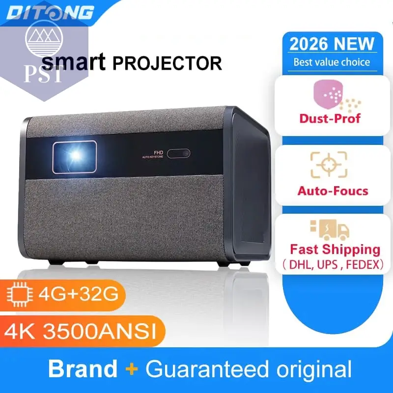 DITONG J10 4K Smart Projektor1080P Autofocus 4k outdoor Android smart home theater LED Beamer