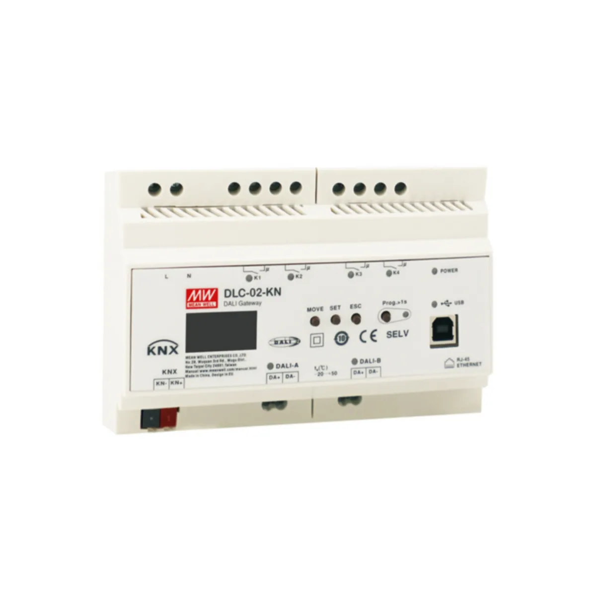 MeanWell DLC-02-KN KNX-Dali Gateway