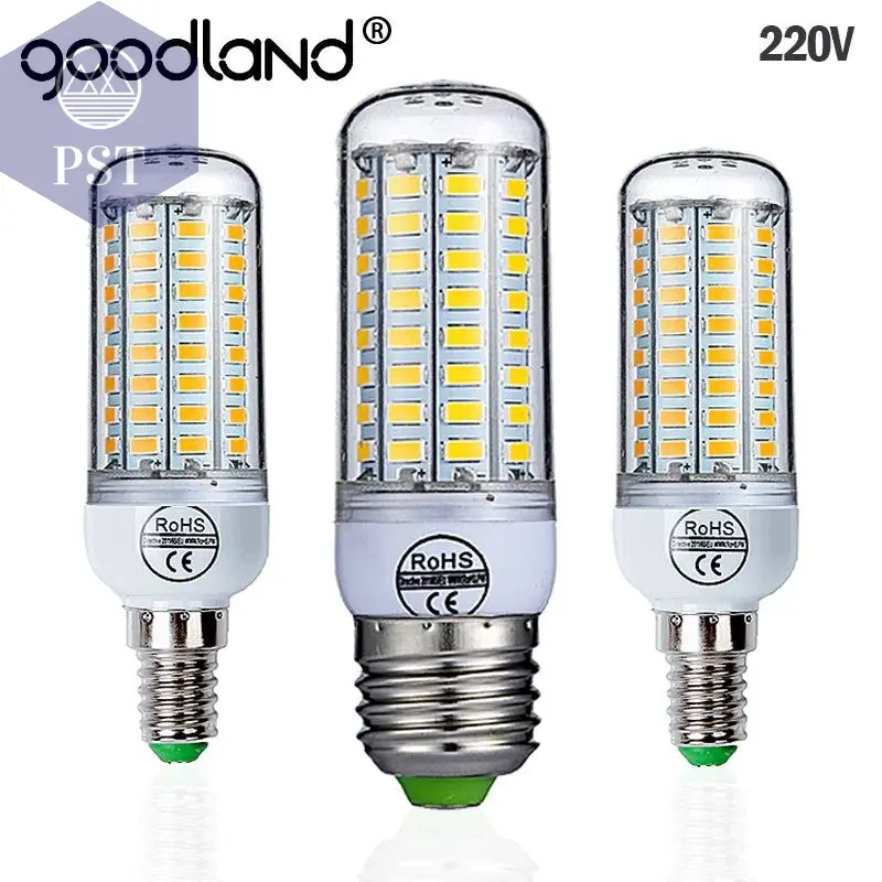 E27 LED Lamp E14 LED Bulb SMD5730 220V Corn Bulb 24 36 48 56 69 72 LED Glühbirne Chandelier Candle LED Light For Home Ampoule