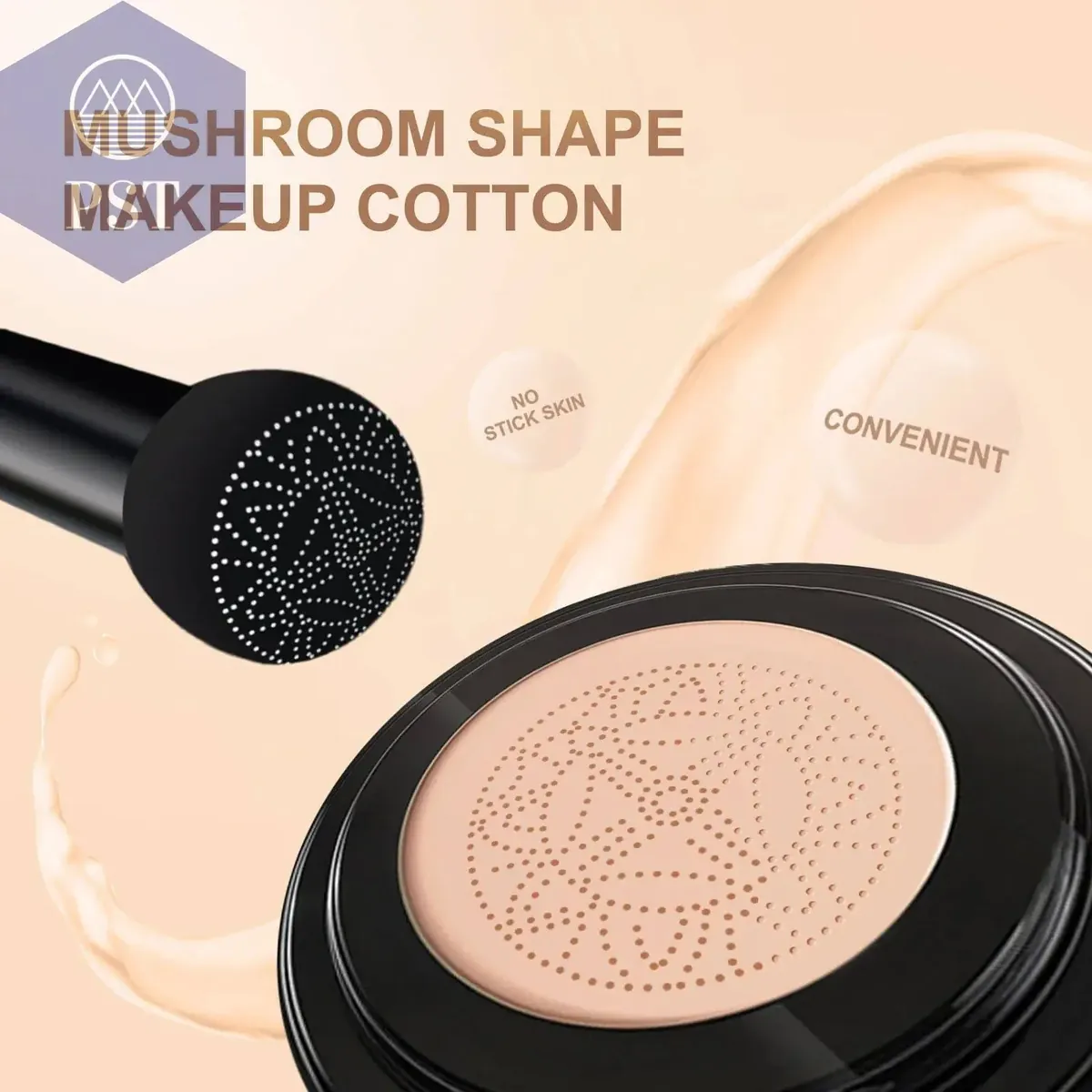 EELHOE Moisturer Cushion CC Cream Mushroom Head Waterproof Brighten Base Makeup Cosmetics Professional Concealing Foundation