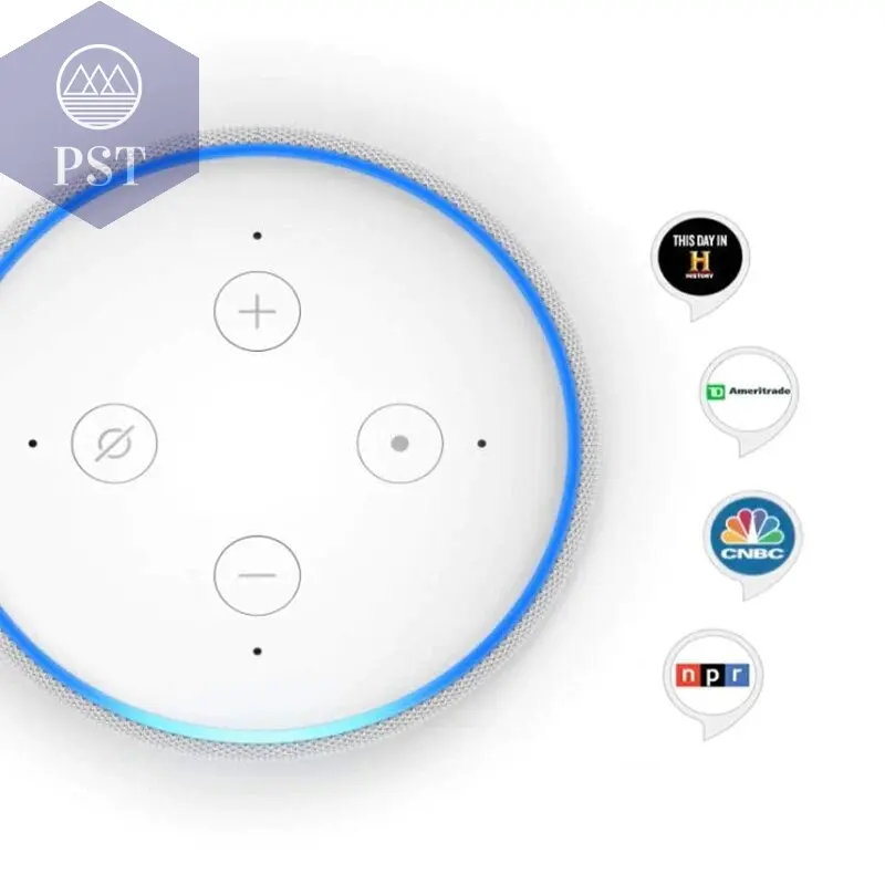 Echo 3rd Gen AI Smart Speaker Alexa Controlled