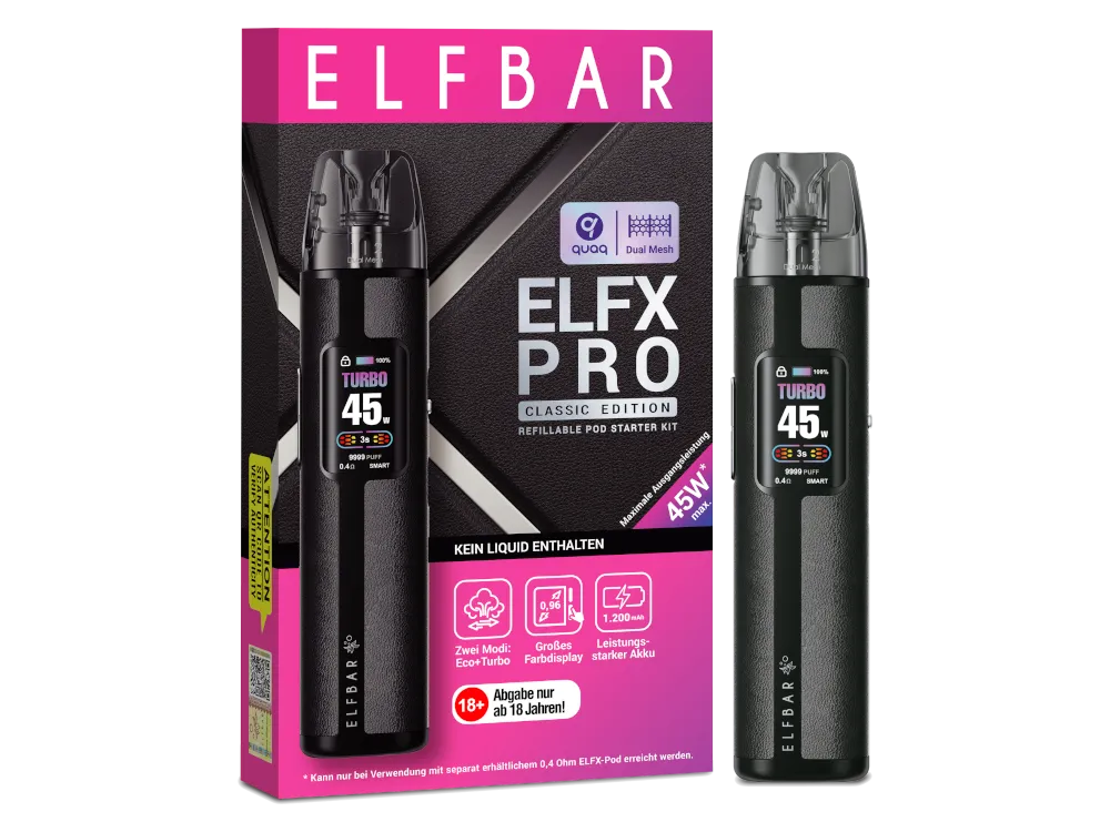 Elfbar - Elfx Pro E-Zigaretten Set