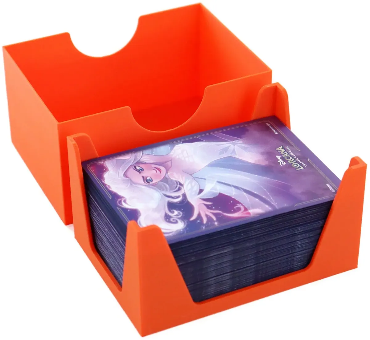 Feldherr plastic card holder + lid for Disney Lorcana - 150 cards - 1 compartment