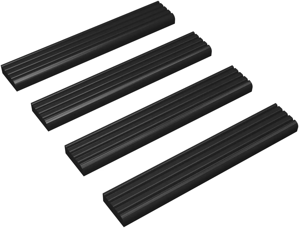 4 pcs. value pack Feldherr card stands for game cards - 4 rows