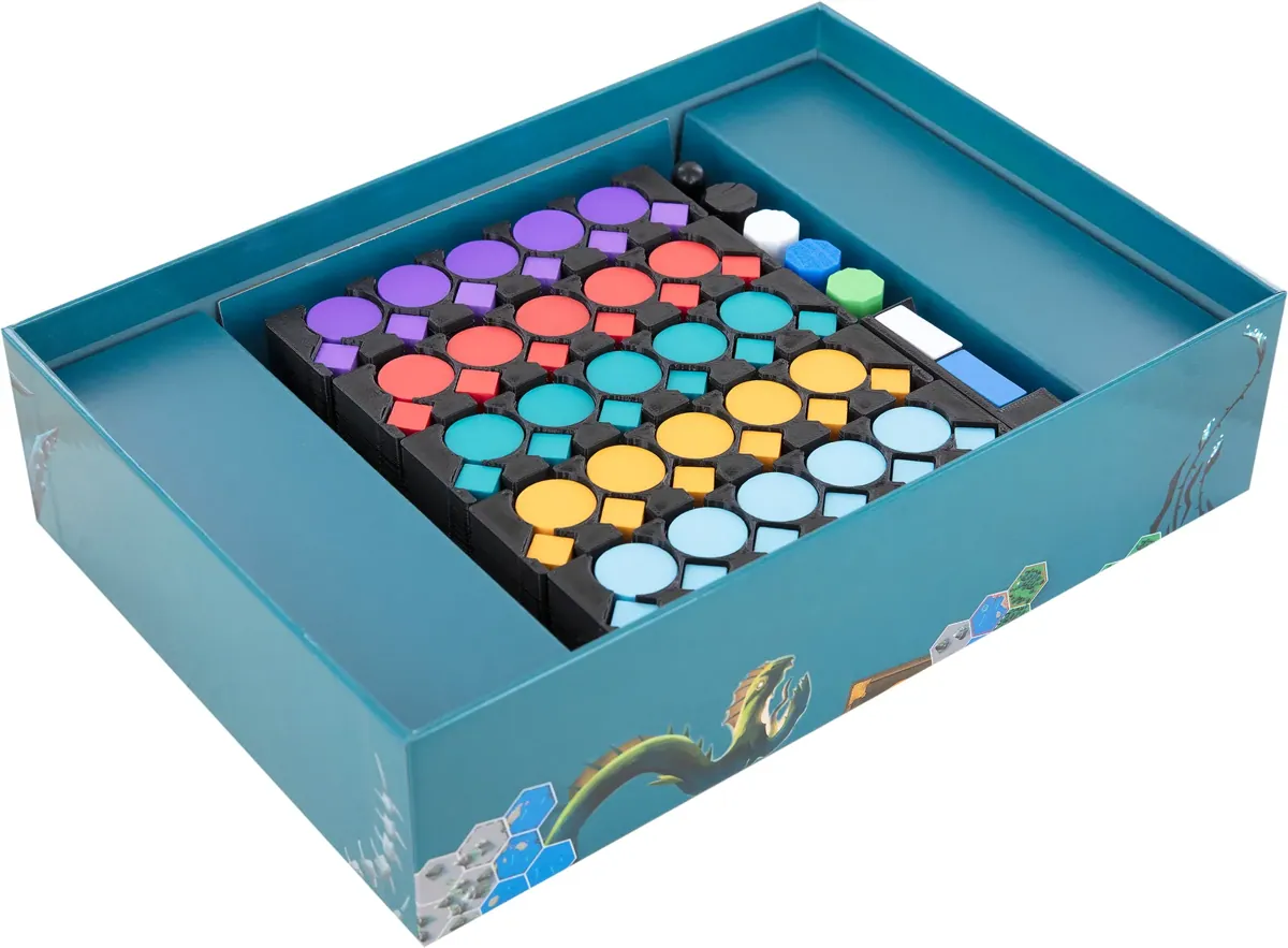 Feldherr Organizer Insert for Cryptid - core game box