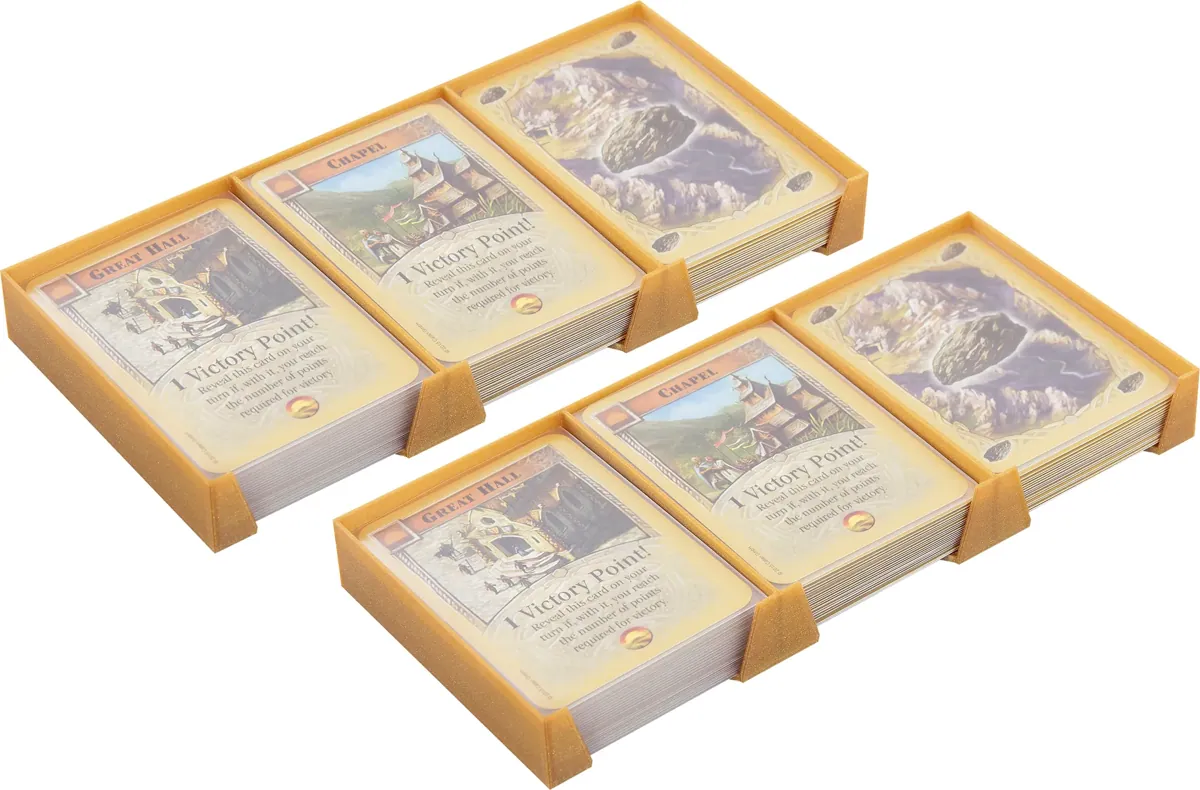 2 pcs. Feldherr card holder set for The Settlers of Catan (Mayfair)