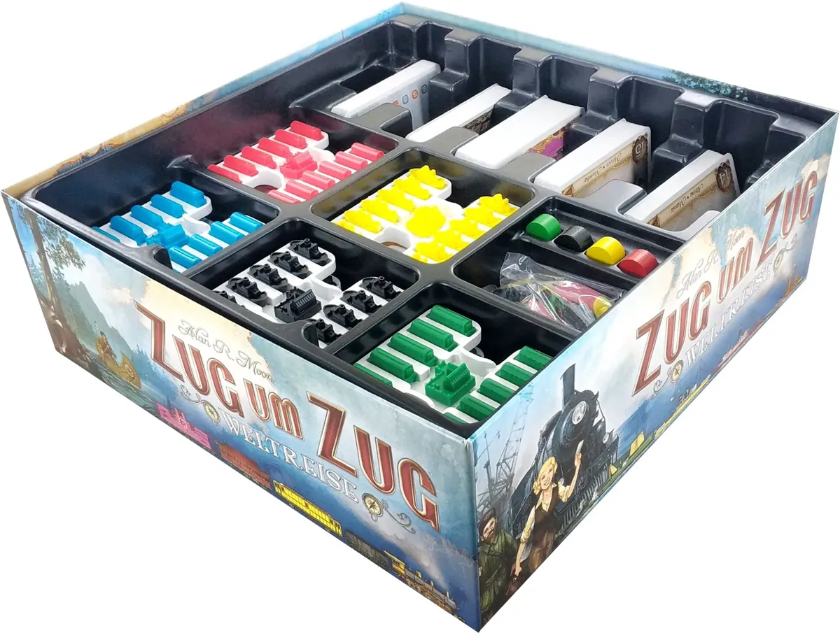 Feldherr figure tray set for Ticket to Ride