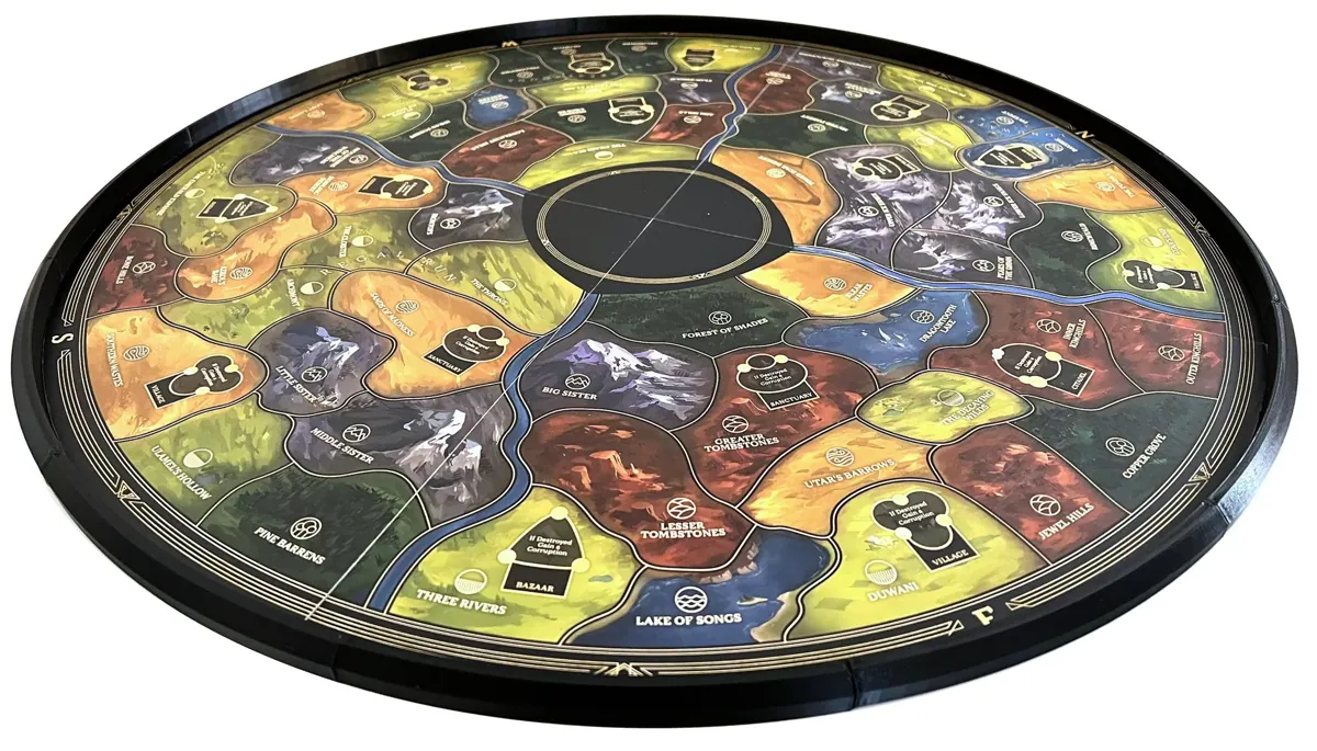 Feldherr game board barrier for Return to Dark Tower - core game