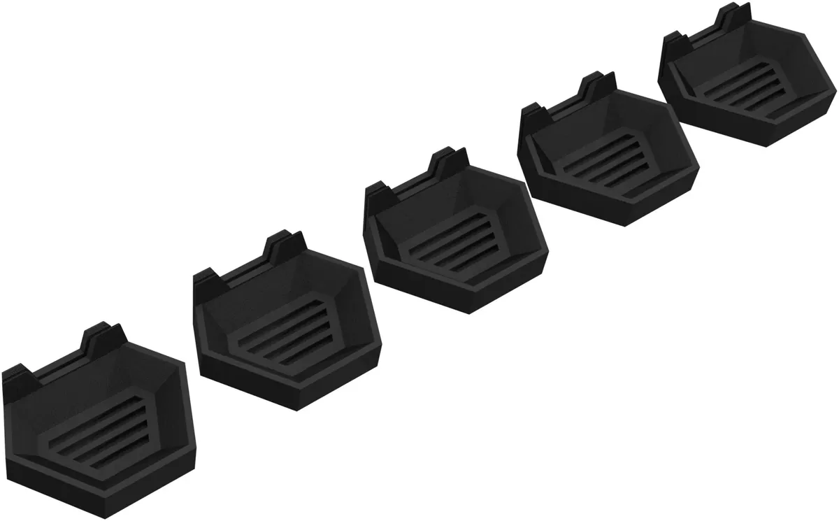 5 pcs. value pack Feldherr card display with token tray for game cards + game material