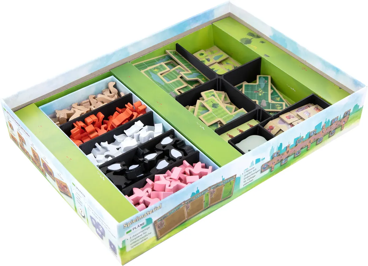 Feldherr Organizer insert for New York Zoo - supplement for the original cardboard insert
