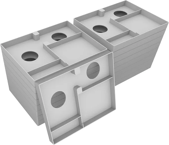 17 pcs. value pack Feldherr Tuck Box inserts for Frosthaven