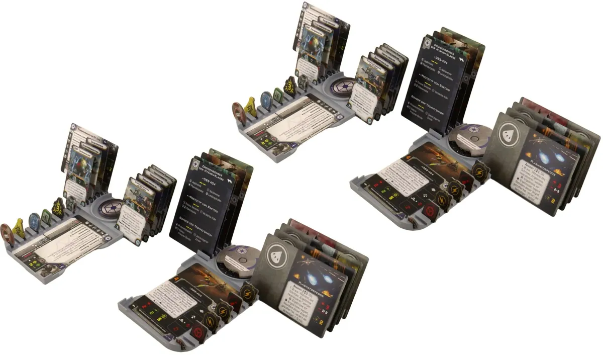 4er Set Feldherr Player Dashboards for Star Wars
