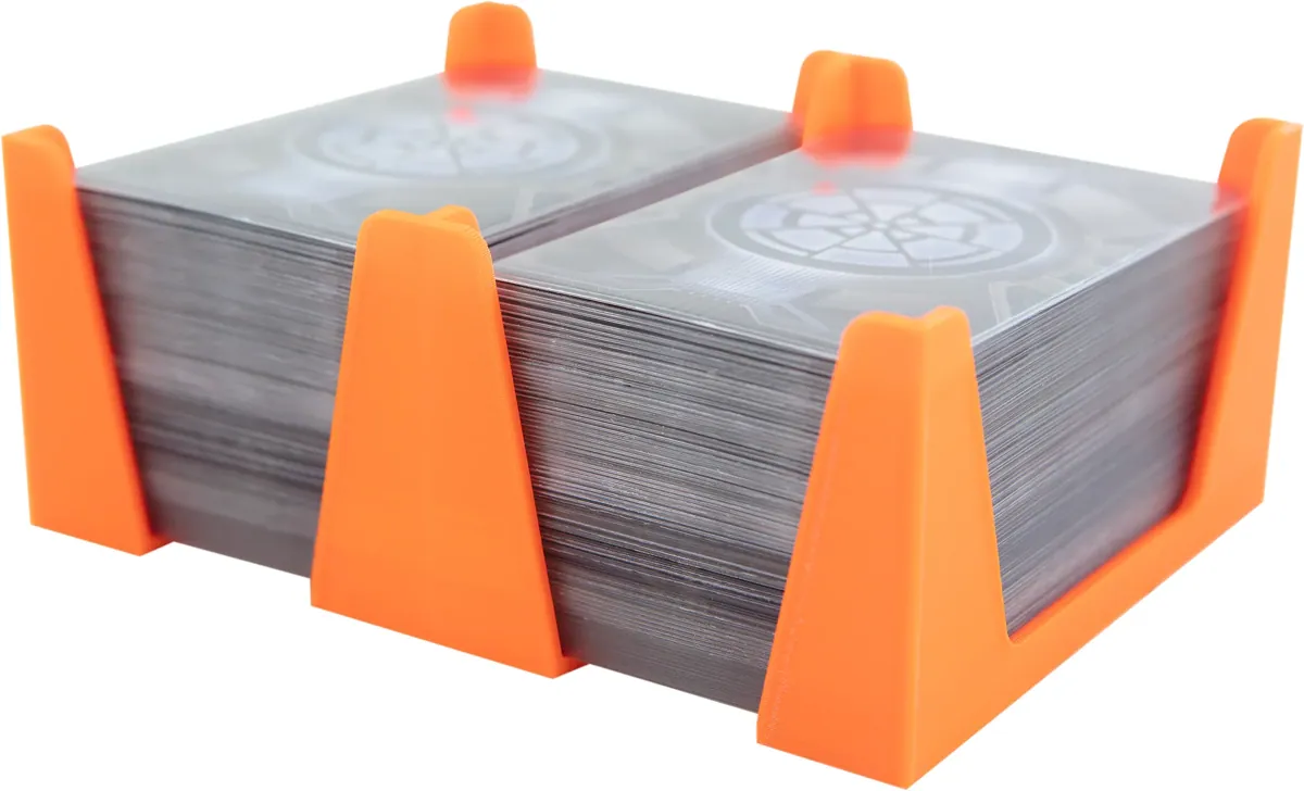 Feldherr Card Holder for game cards in Standard American Board Game Size - 300 cards - 2 trays