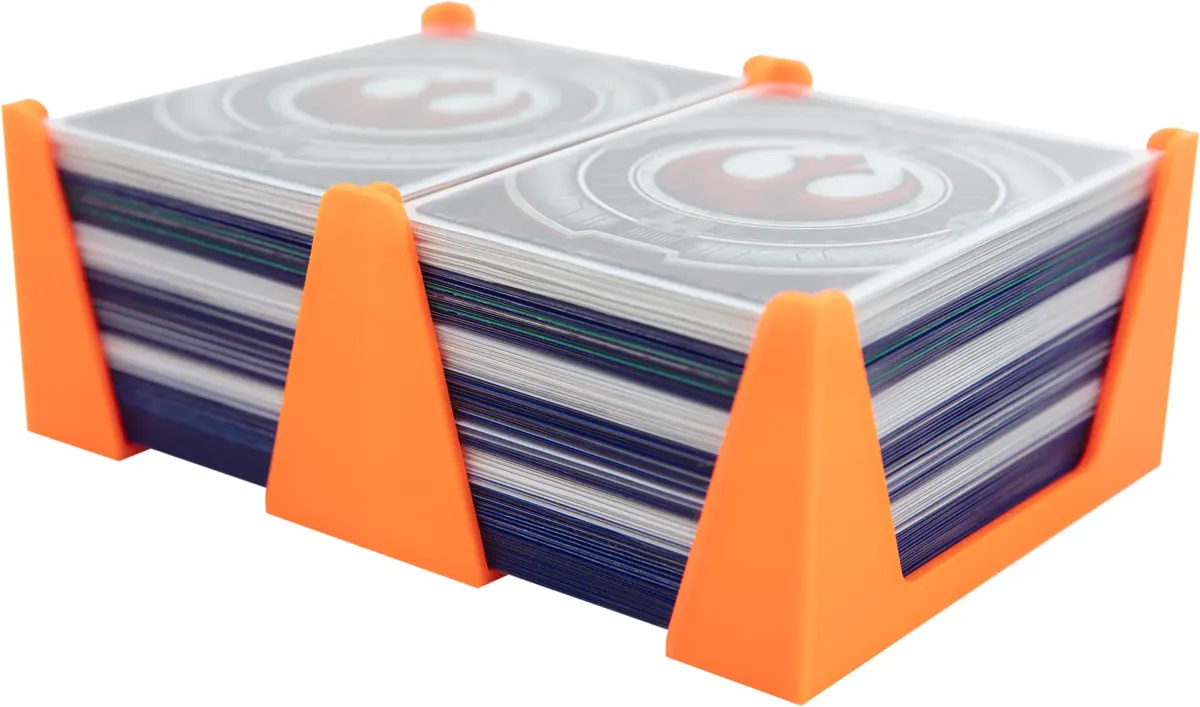 Feldherr Card Holder for game cards in Standard Card Game Size - 300 cards - 2 trays