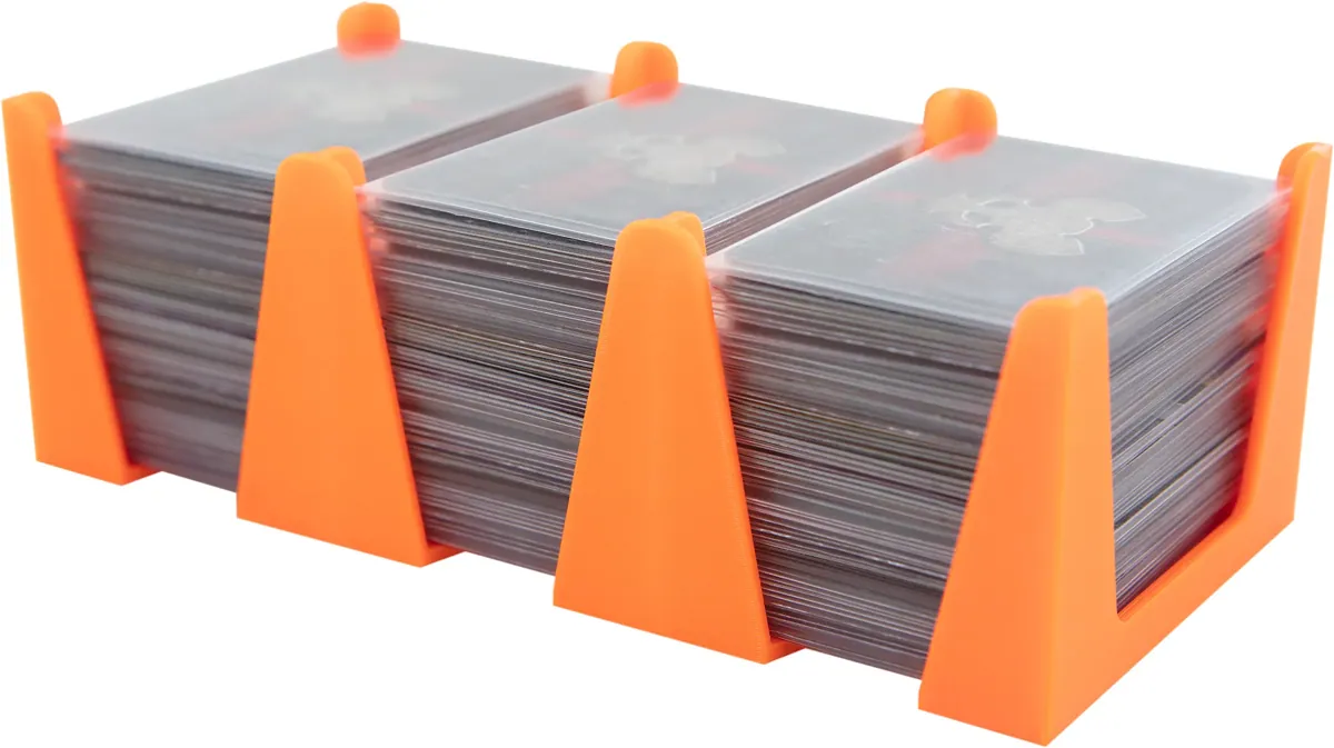 Feldherr Card Holder for game cards in Mini European Board Game Size - 450 cards - 3 trays