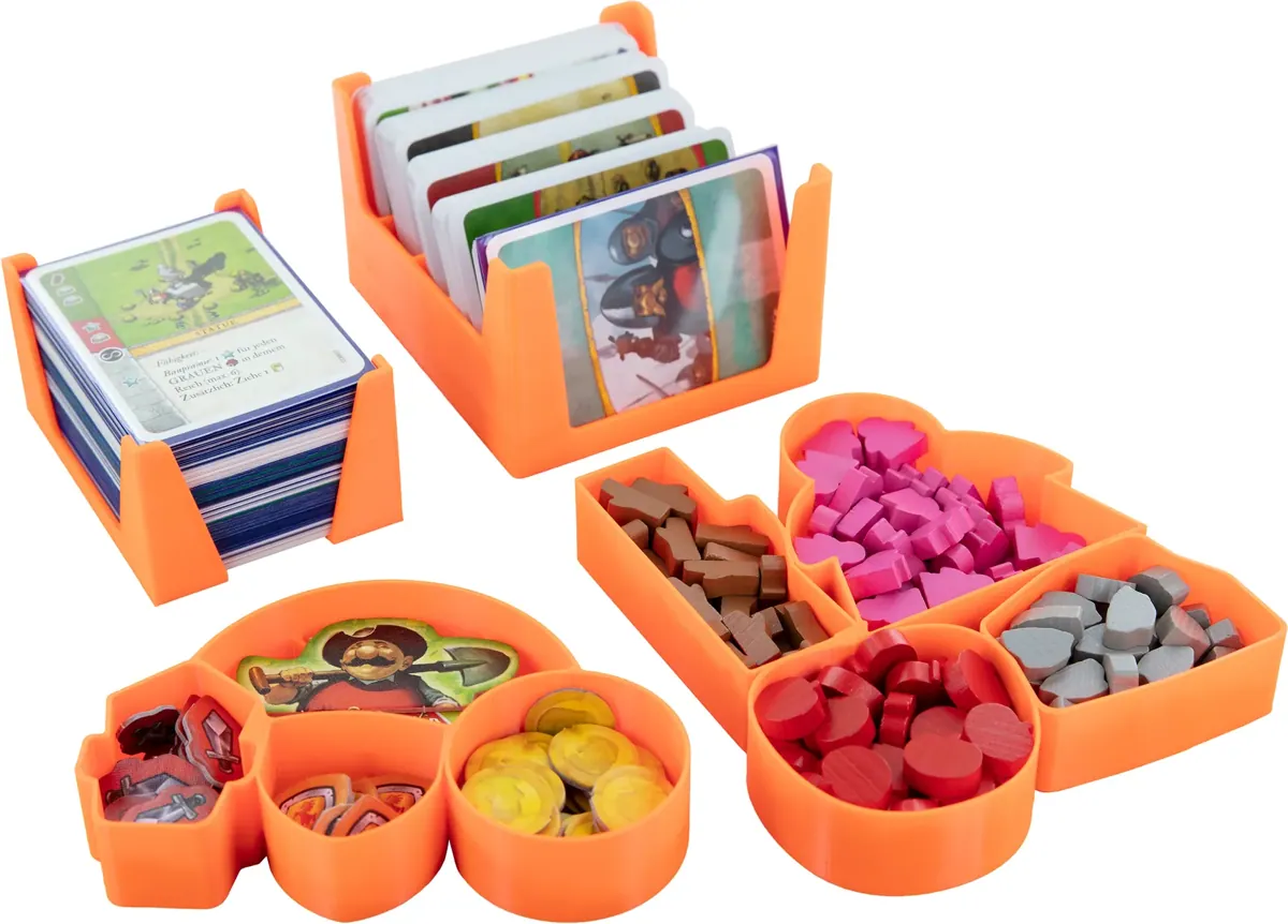 Feldherr Organizer Insert for Imperial Settlers - board game box