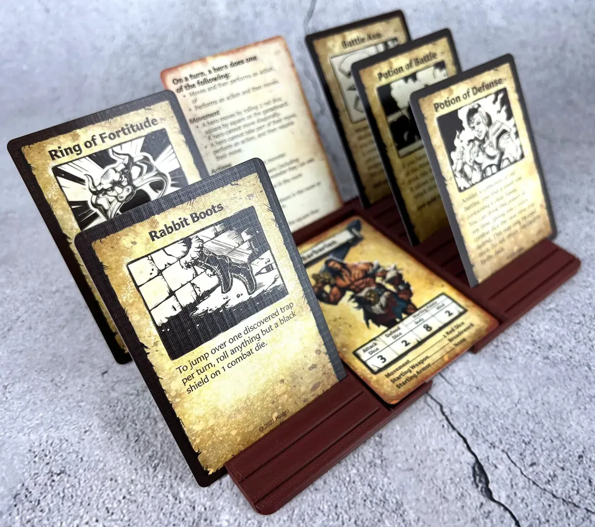 Feldherr Hero Dashboard for HeroQuest (2021)