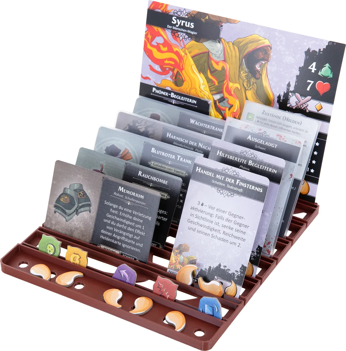 Feldherr Hero Dashboard for Descent
