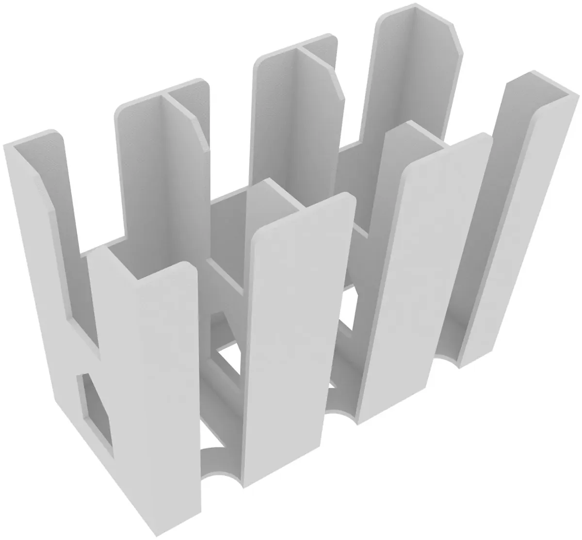 Feldherr card holder for playing cards in Standard Card Game Size - 1350 cards - 3 compartments