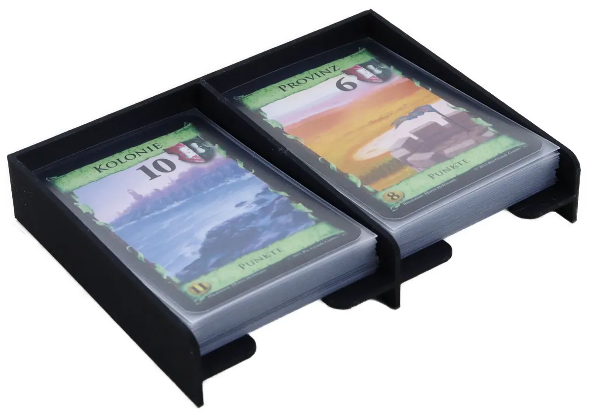 Feldherr card holder with 2 compartments for Dominion
