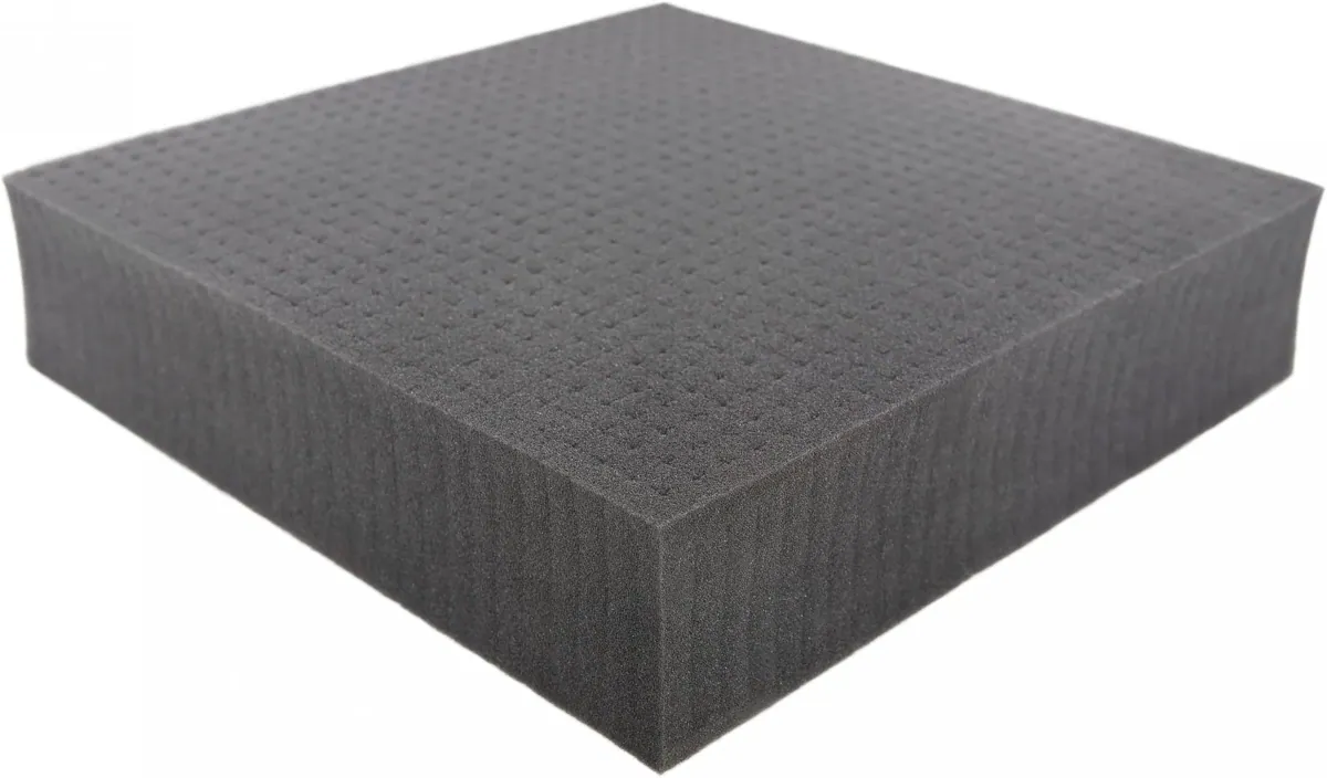 300 mm x 300 mm x 70 mm Pick and Pluck / Pre-Cubed foam tray - superfine grid 10 mm