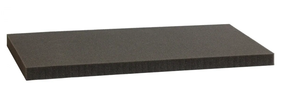 1000 mm x 500 mm x 10 mm - Raster 15 mm - Pick and Pluck / Pre-Cubed foam tray