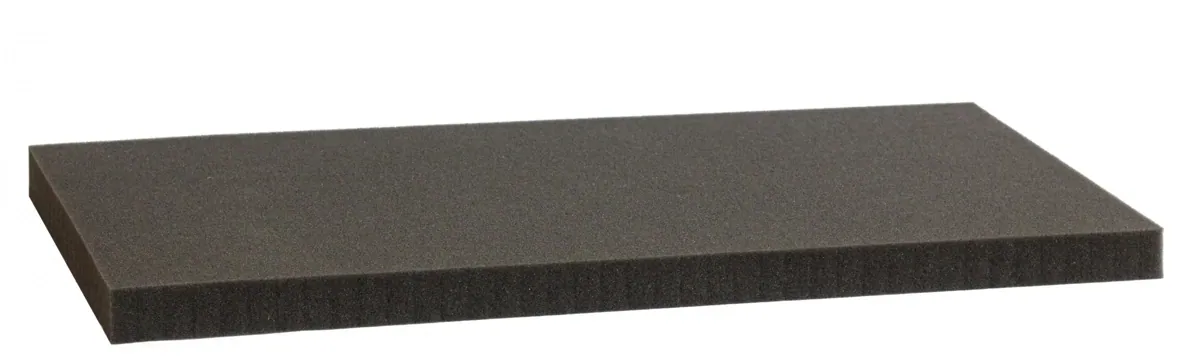 1000 mm x 500 mm x 20 mm - Raster 15 mm - Pick and Pluck / Pre-Cubed foam tray
