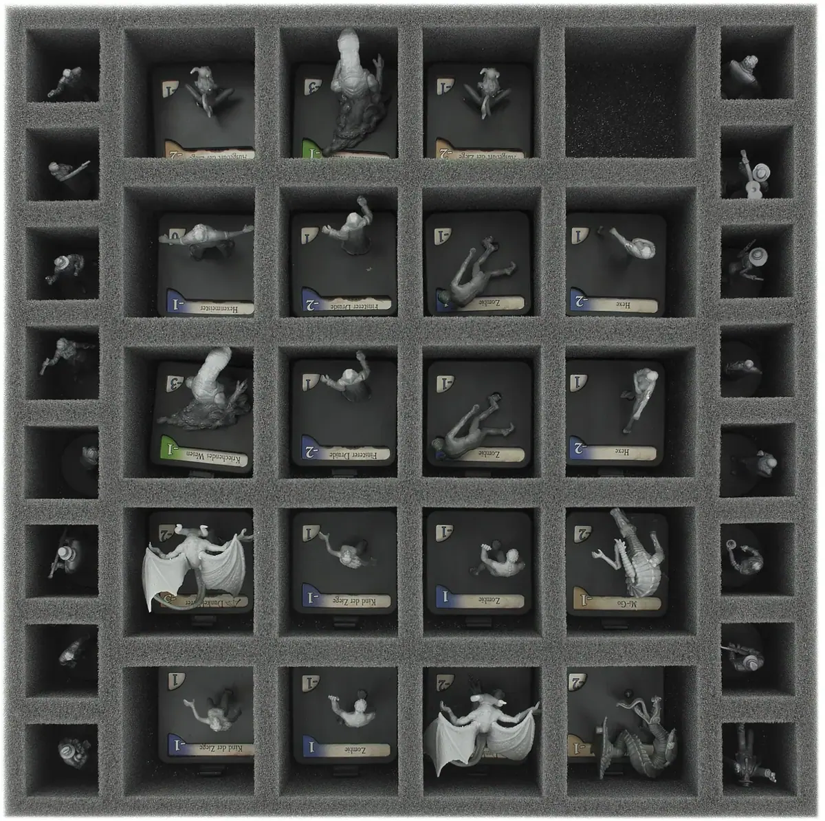 AF055VD04 55 mm foam tray for Mansions of Madness - 2nd Edition Expansion Heroes