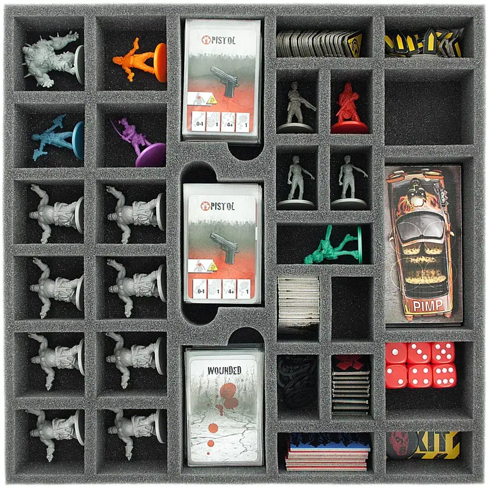 AG041ZC03 41 mm foam tray for Zombicide Season 1 Core Game Box