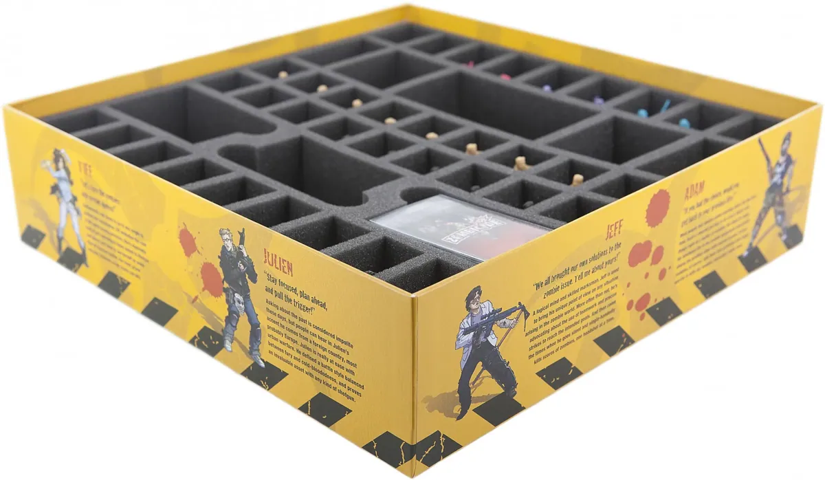 Foam tray value set for Zombicide Angry Neighbors