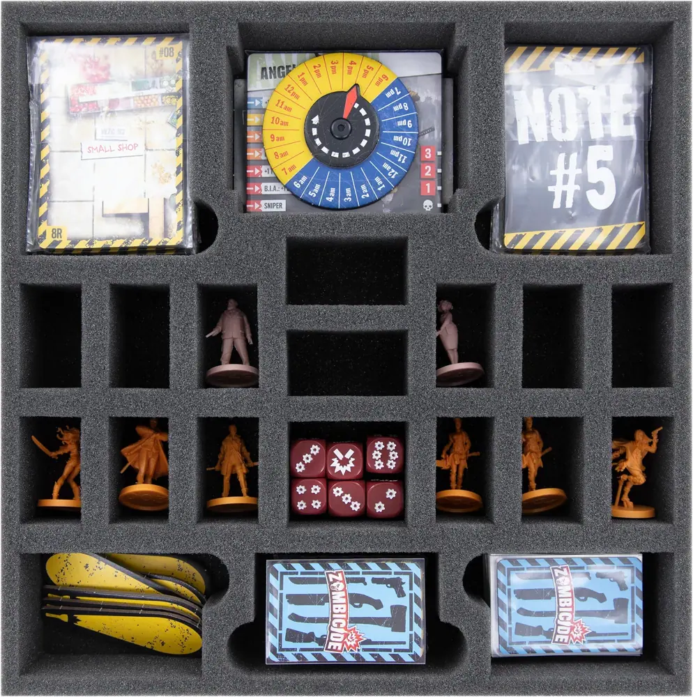 AG050A001 Feldherr foam tray for Zombicide - 21 compartments