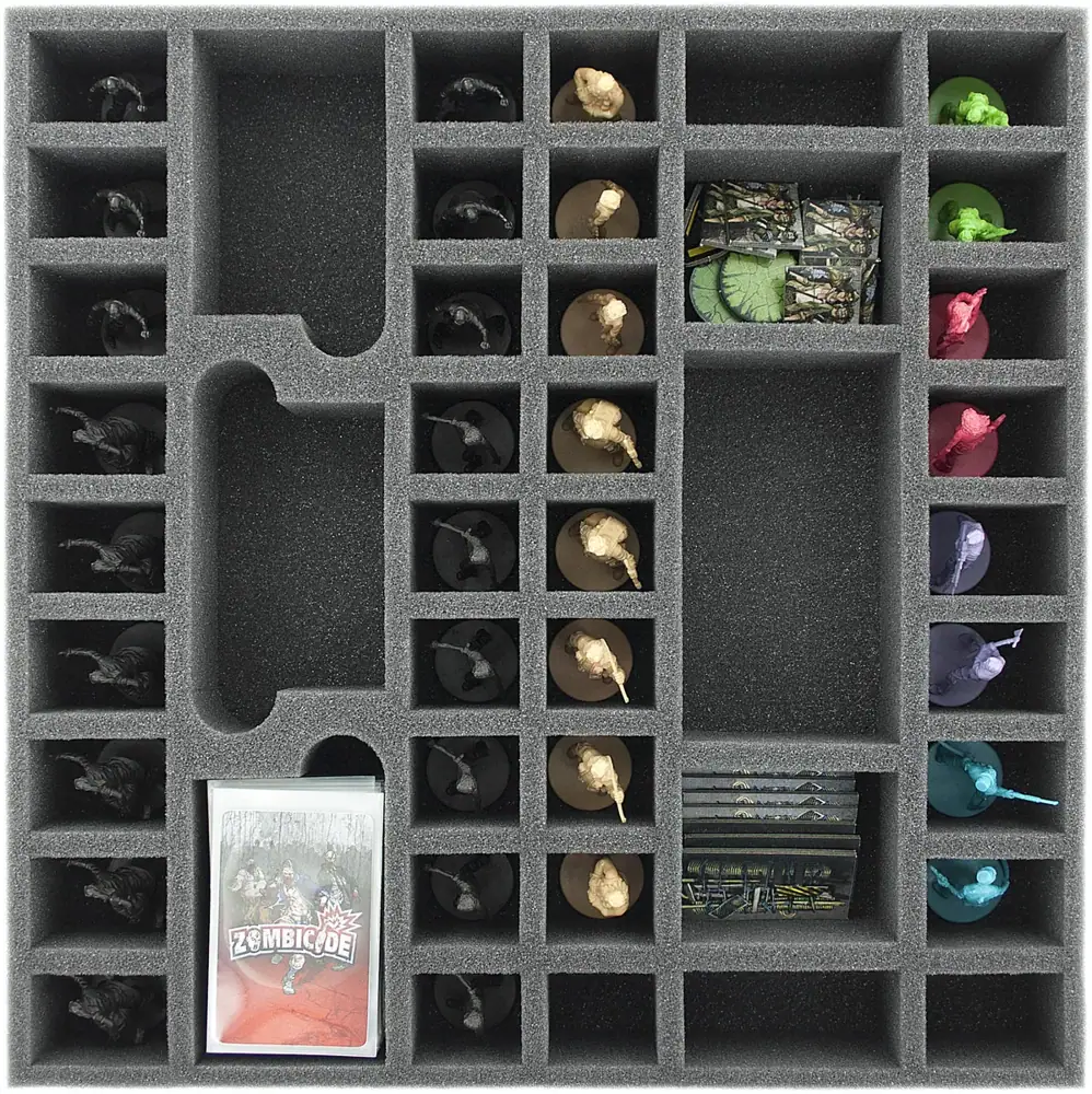 AG050ZC06 50 mm foam tray for Zombicide Angry Neighbors