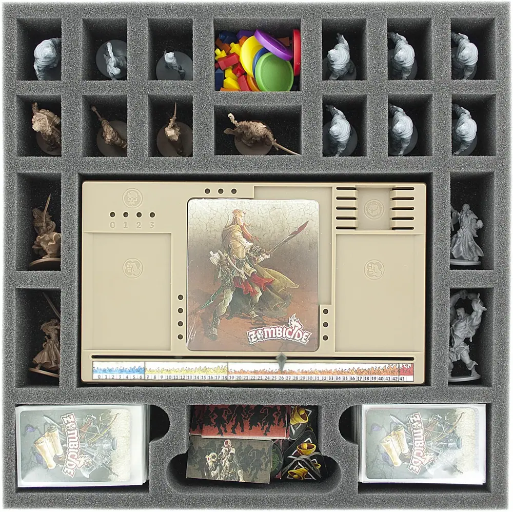 AG050ZC08 50 mm foam tray for Zombicide Black Plague