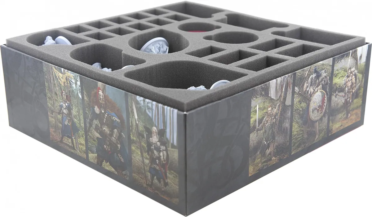 Feldherr foam tray set for Blood Rage board game box
