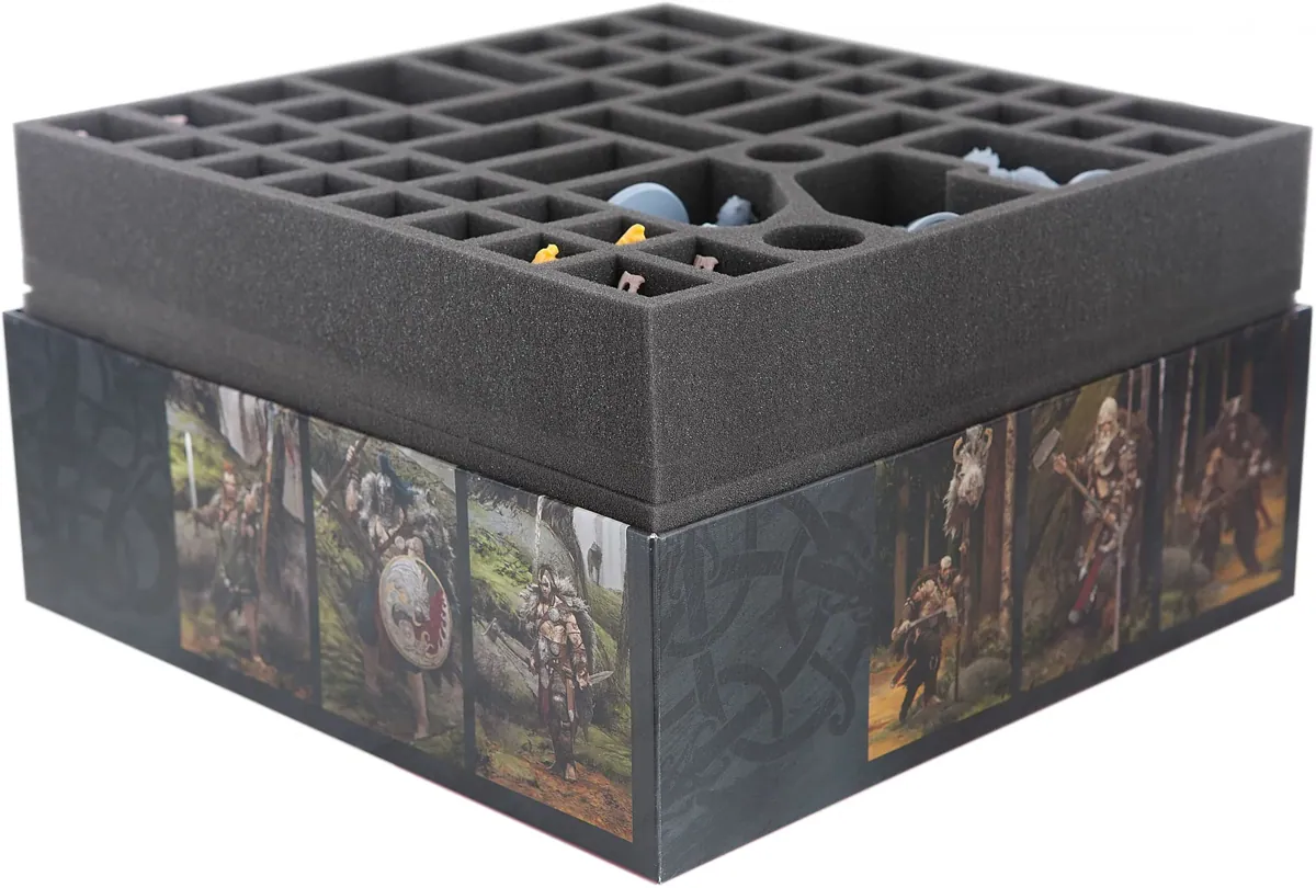 Feldherr foam tray set for Blood Rage + 3 expansions