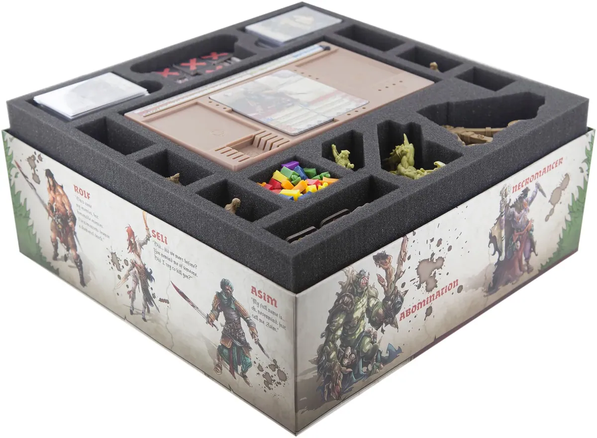 Foam tray set for Zombicide