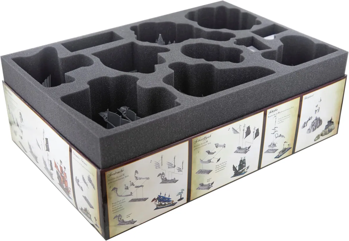 Feldherr foam tray set for Dreadfleet - board game box