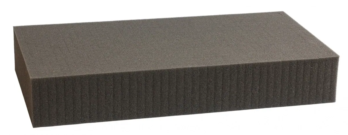 600 mm x 400 mm x 80 mm - Raster 15 mm - Pick and Pluck / Pre-Cubed foam tray