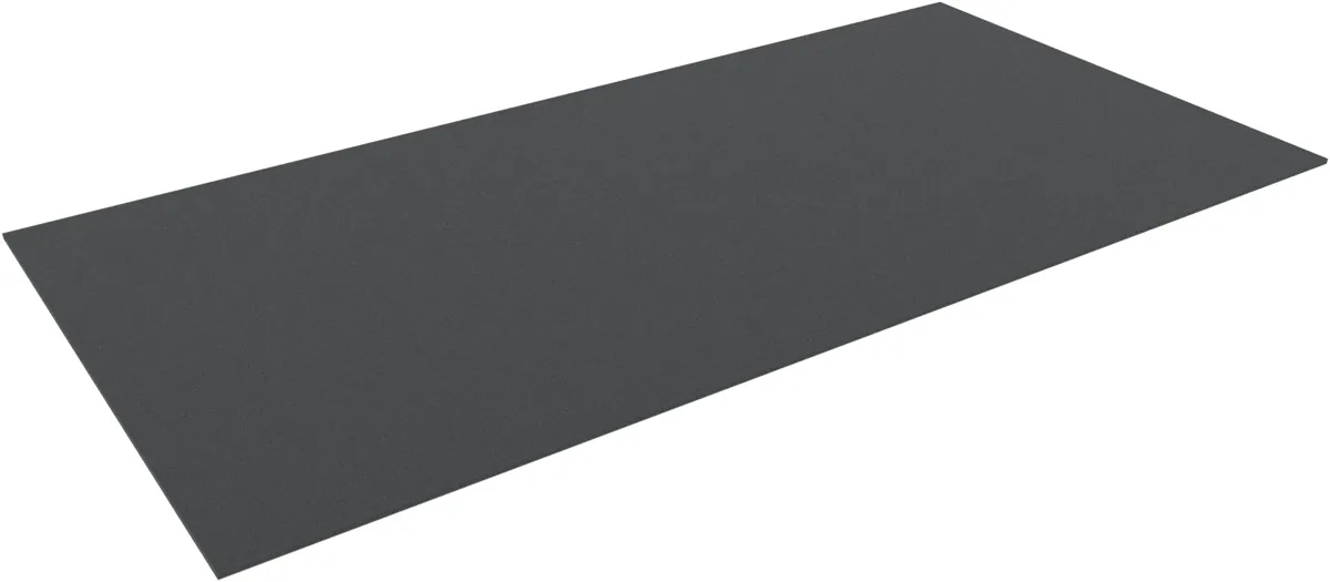 2000 mm x 1000 mm x 10 mm foam sheet