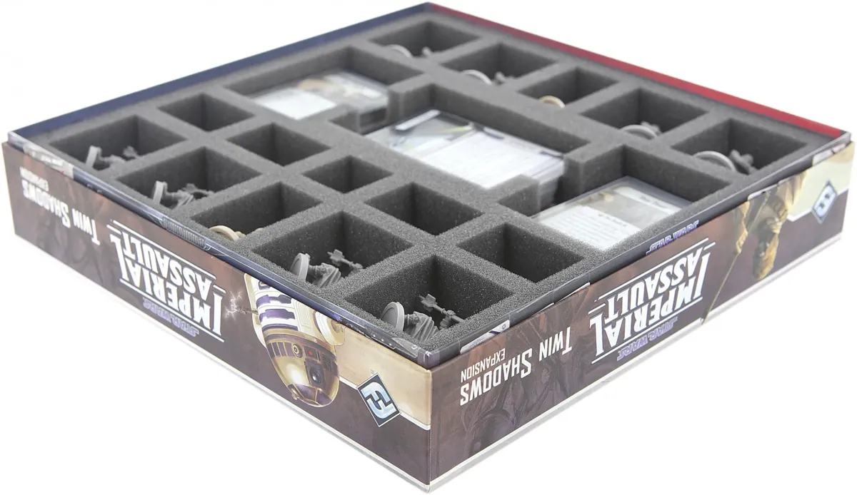 AS035IA10 35 mm foam tray for the Star Wars Imperial Assault - Twin Shadows board game box