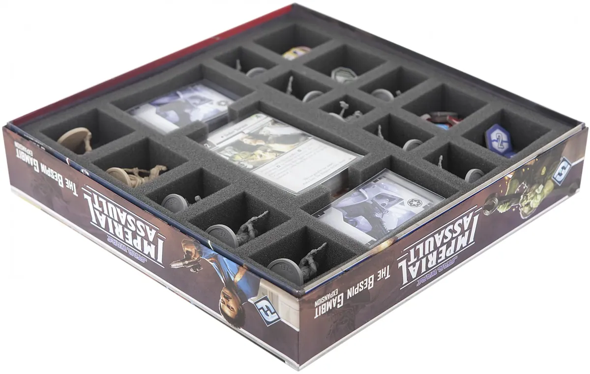 AS035IA12 35 mm foam tray for the Star Wars Imperial Assault - The Bespin Gambit board game box