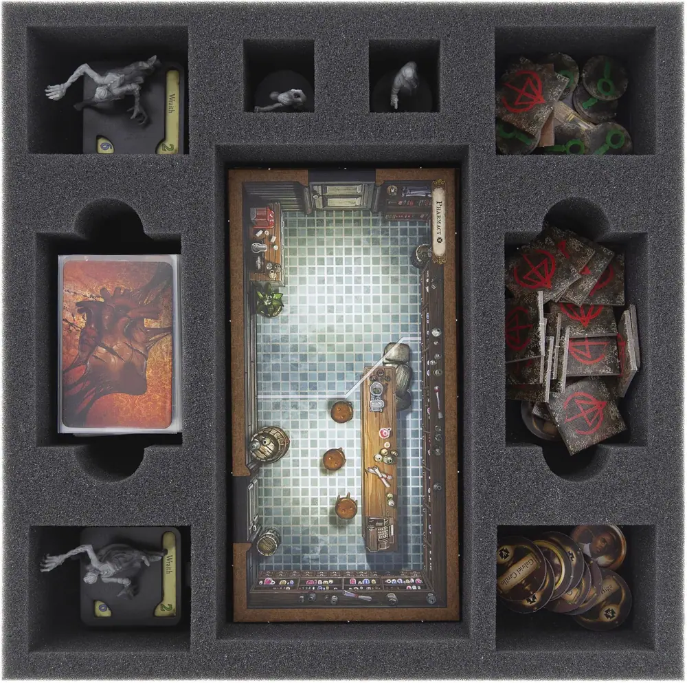 AS050VD07 50 mm foam tray for Mansions of Madness