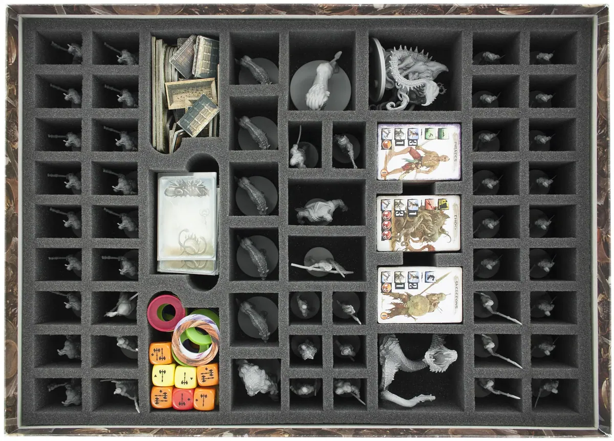 AYGC060BO 60 mm foam tray for the Conan board game box