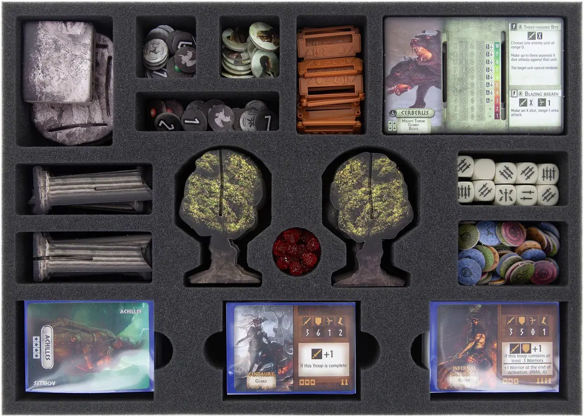 AYMEAX040BO foam tray for Mythic Battles