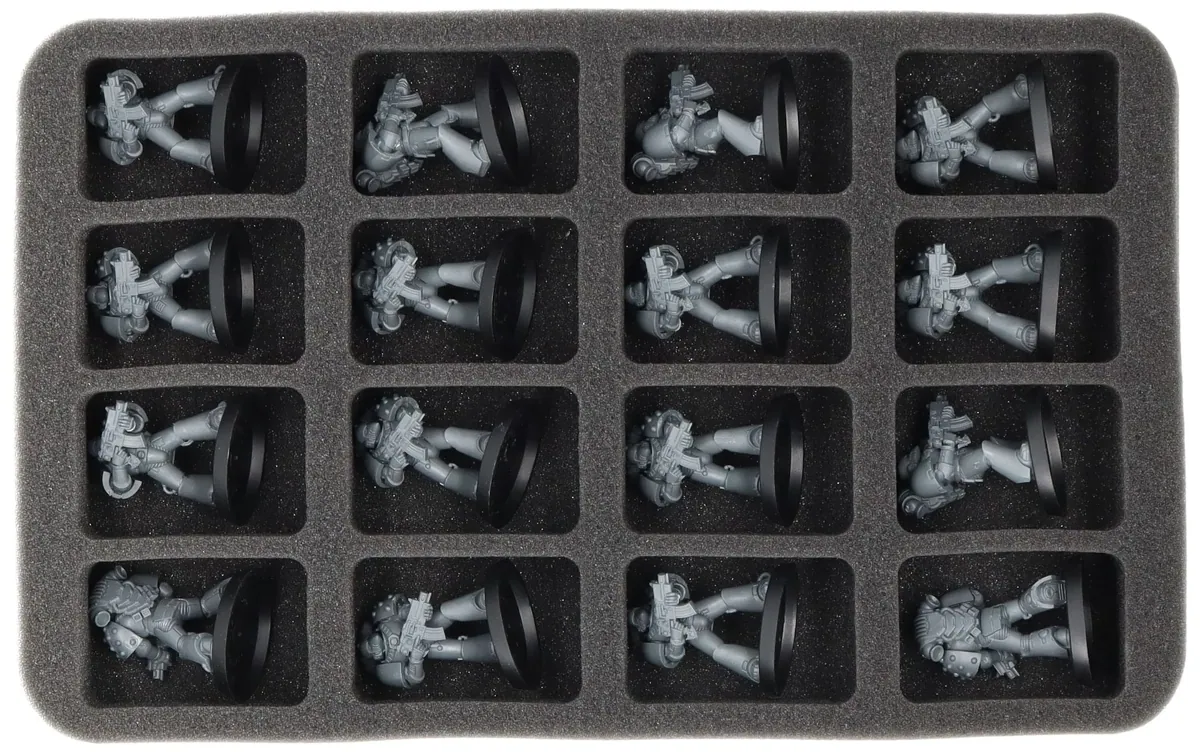 HS040A044 Feldherr foam tray for Legiones Astartes - 16 compartments