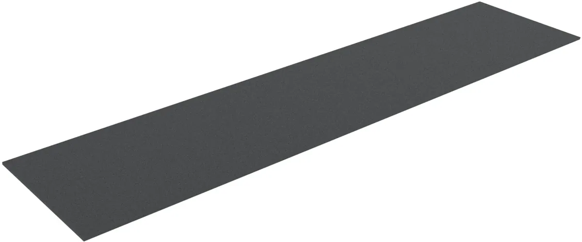 2550 mm x 500 mm x 10 mm XXL Foam Sheet - self-adhesive