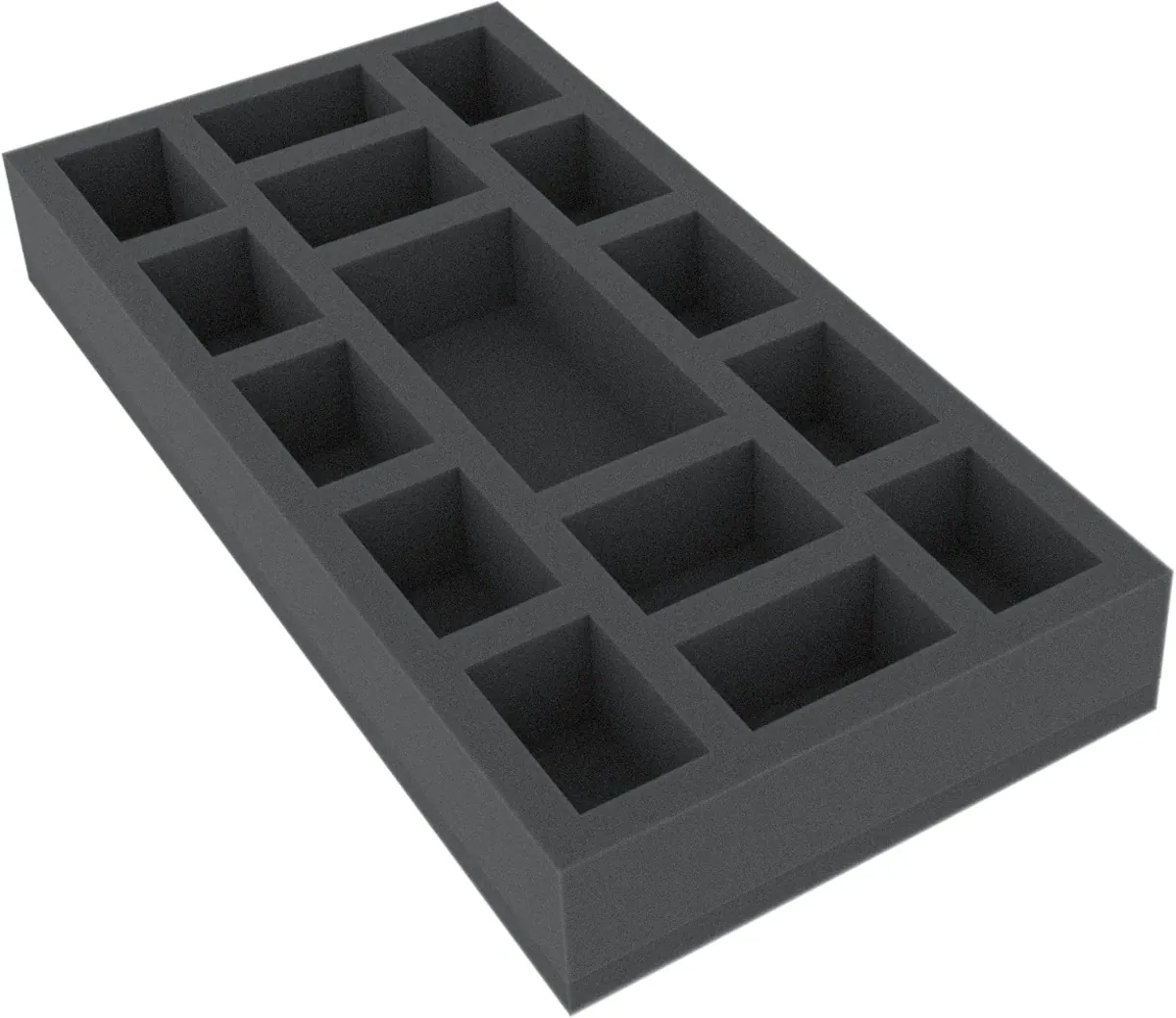 BEMEBN040BO 285 mm x 142,5 mm x 40 mm foam tray for board game boxes