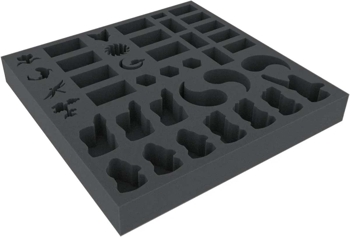 BXMEBK040BO 40 mm foam tray with 32 compartments for Rising Sun