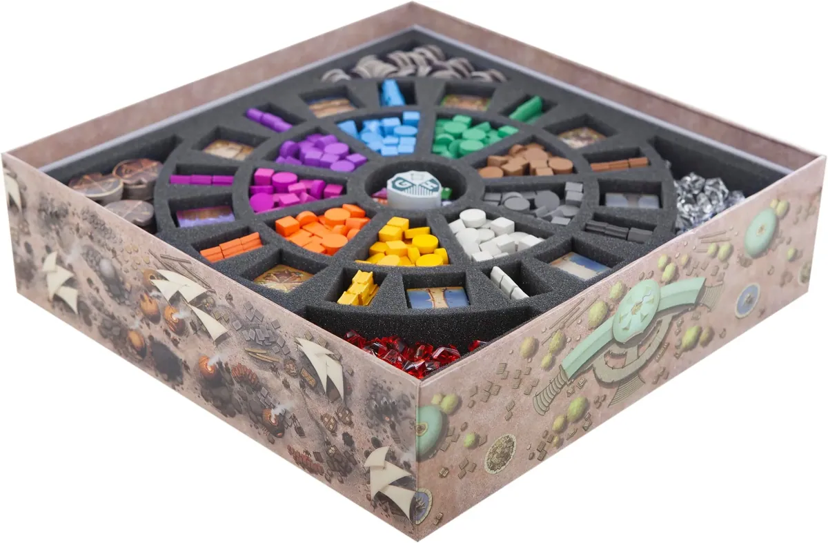 Feldherr Organizer Insert for Founders of Gloomhaven - board game box