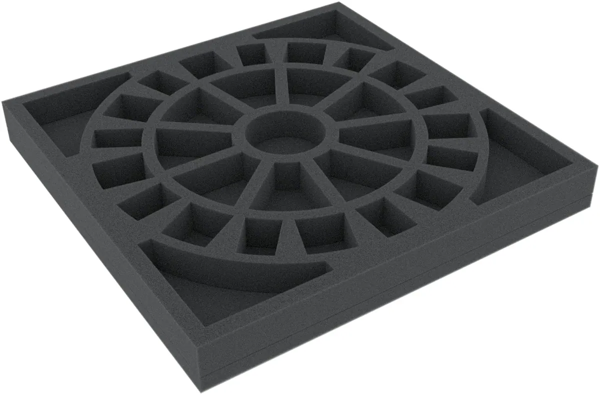CBMEHZ030BO foam tray for Founders of Gloomhaven board game box